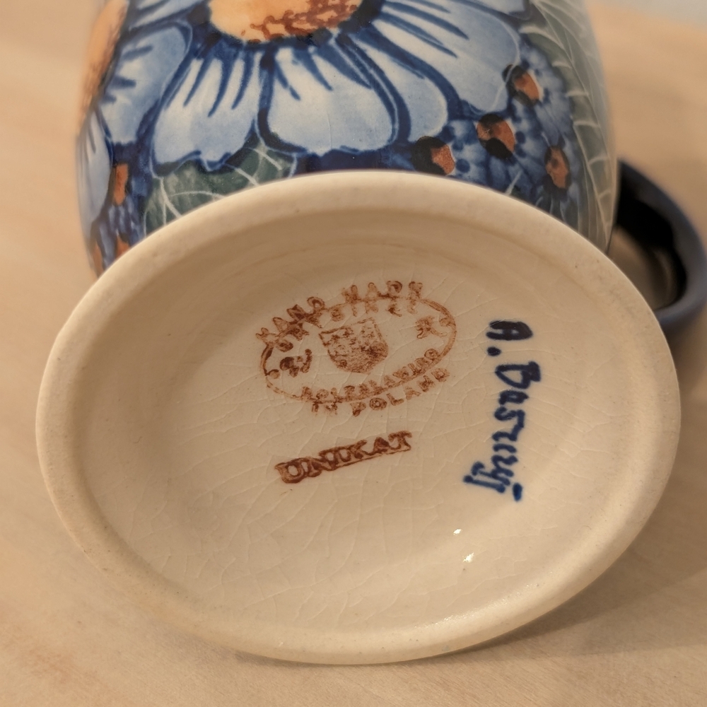 Unikat Polish Pottery Mug with Handle - Picture 4 of 4